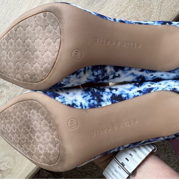 Kelly & Katie 'Misha' Pump Heels Tie Dye heels size 9 excellent condition - Picture 5 of 5